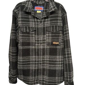 Empyre Black and White Checkered Shirt Jacket
